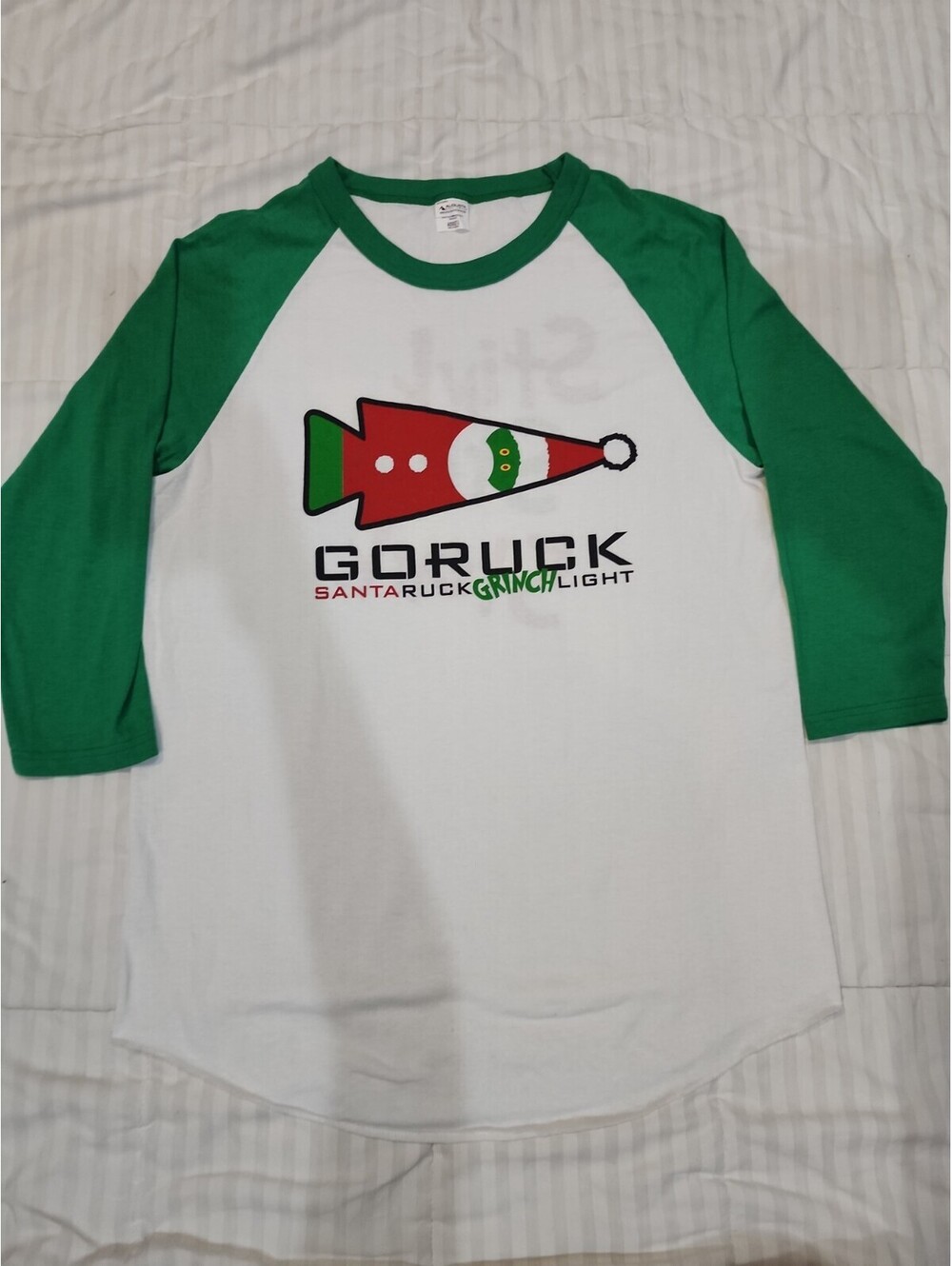 Augusta Sport Wear GORUCKsanta Ruck Grinch Men's Short Sleeve T-Shirt L Mexico